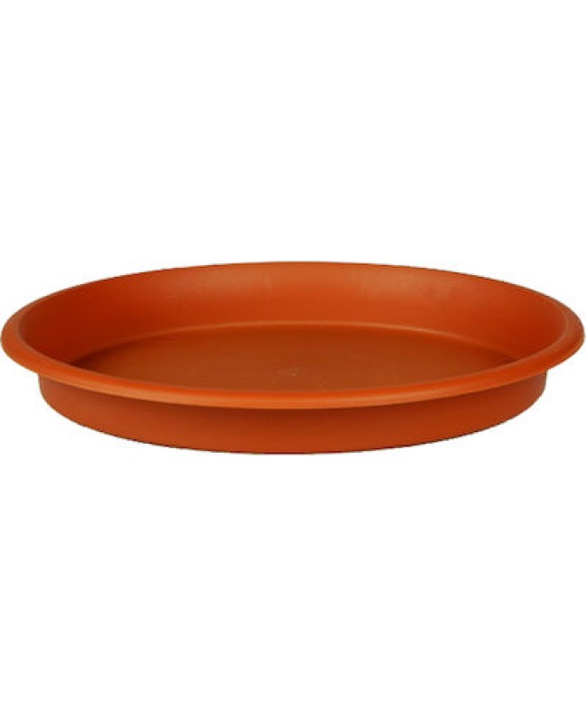 Viomes Terracota 261 Στρογγυλό Πιάτο Γλάστρας Terracotta 23x23cm